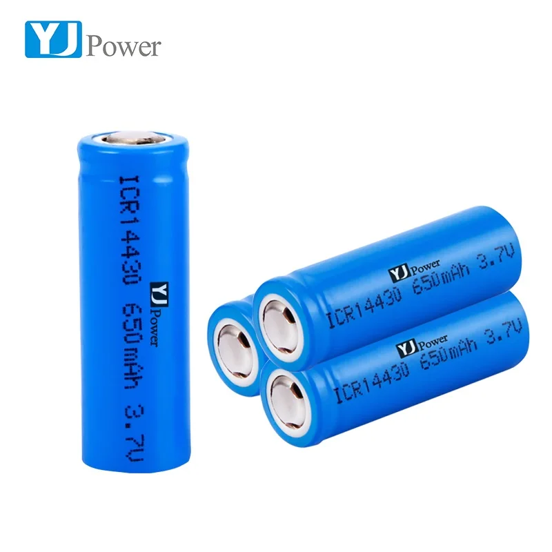 Литий-полимерная батарея 3 7 в 14430 630 мАч литий-ионная для интеллектуального оборудования