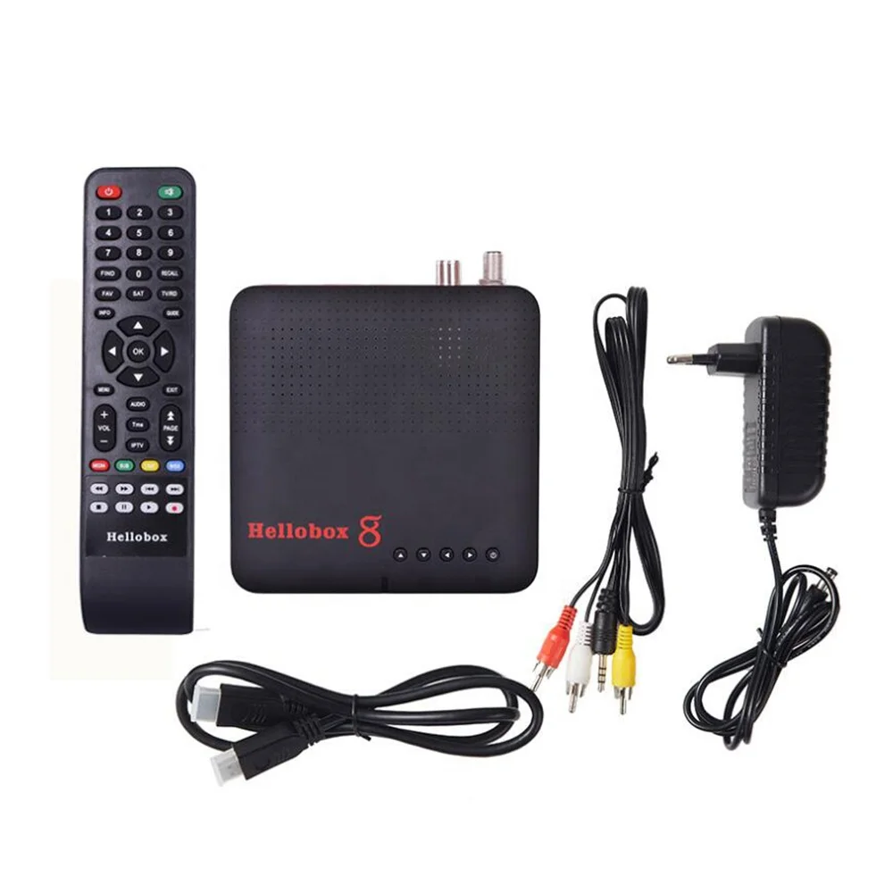  Авто biss powervu встроенный WiFi Youtube CCCam Newcamd H.265 DVB-S2 SX2 T2 спутниковый ТВ приемник Hellobox