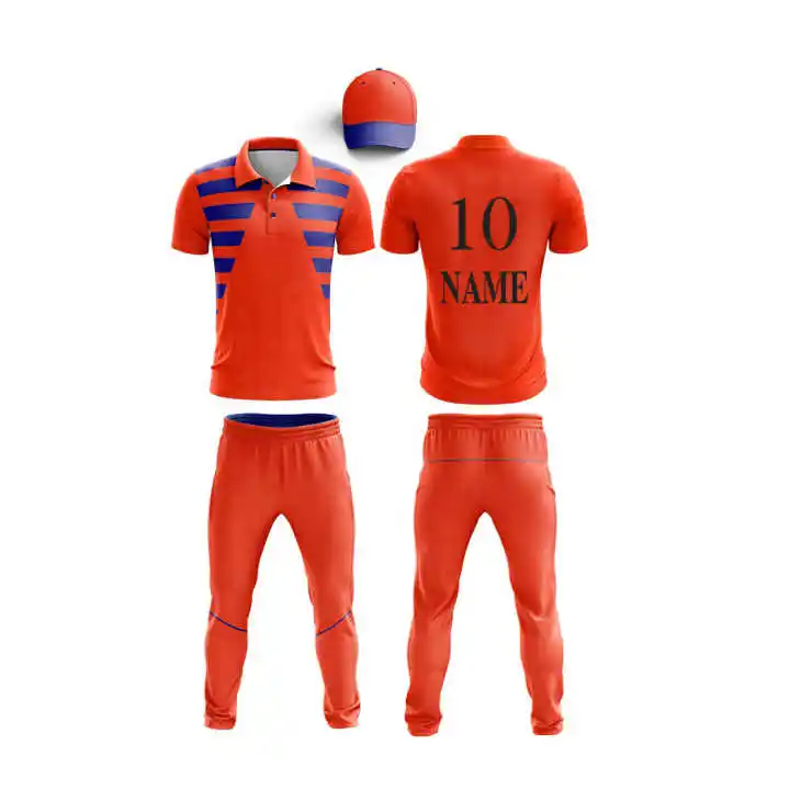 Hot Sale Cricket Uniform ,Custom Printing Cricket Uniform for Youth and Adults in Pure Quality Material