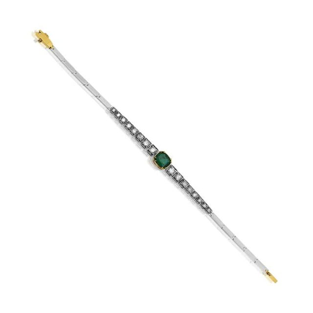 Новый изысканный позолоченный 925 стерлингового серебра натуральный зеленый оникс драгоценный камень браслеты для женщин ювелирные изделия