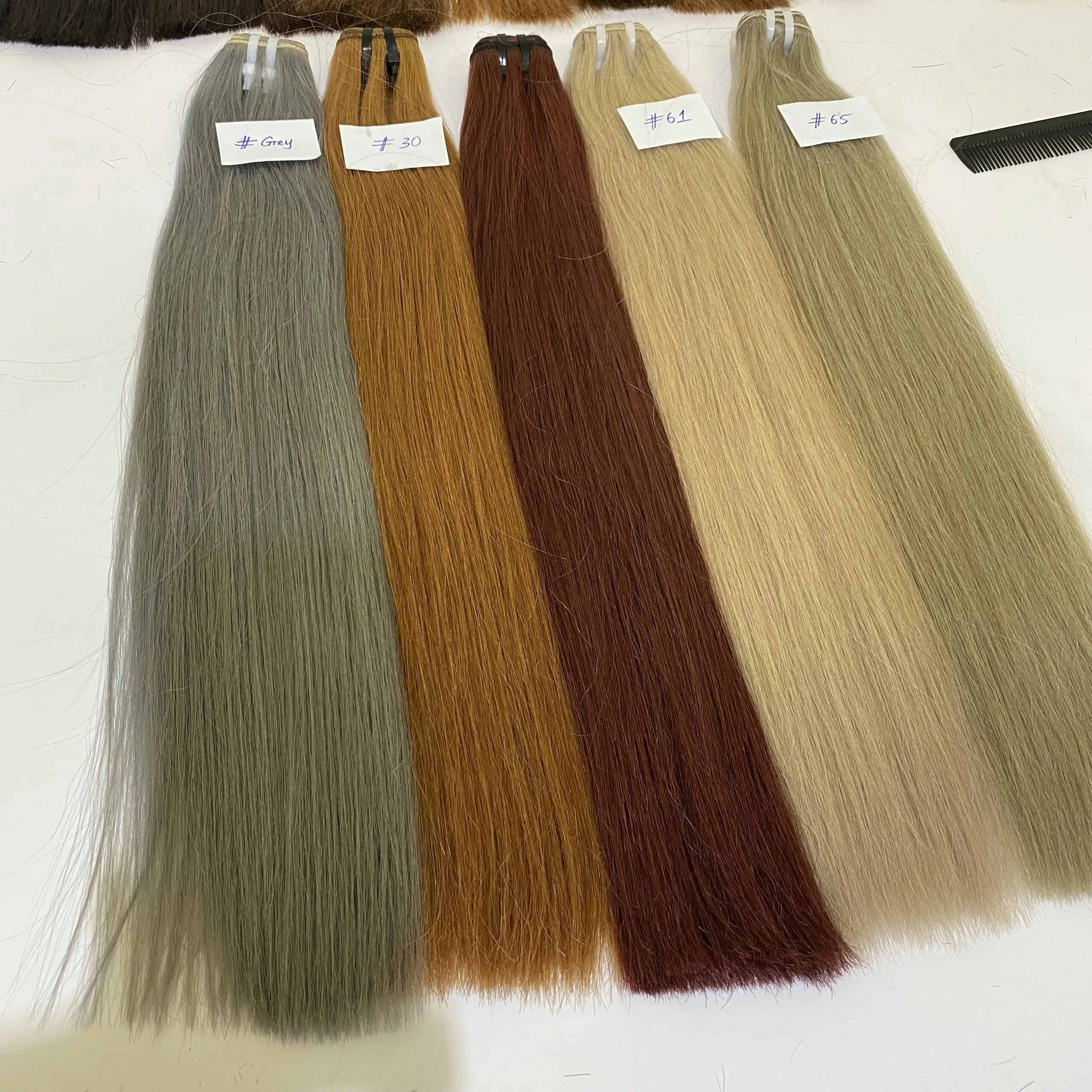 613 Hair Bundles Blonde Human Hair Vietnamese Factory Wholesale Virgin Russian Blonde Human Hair Extension