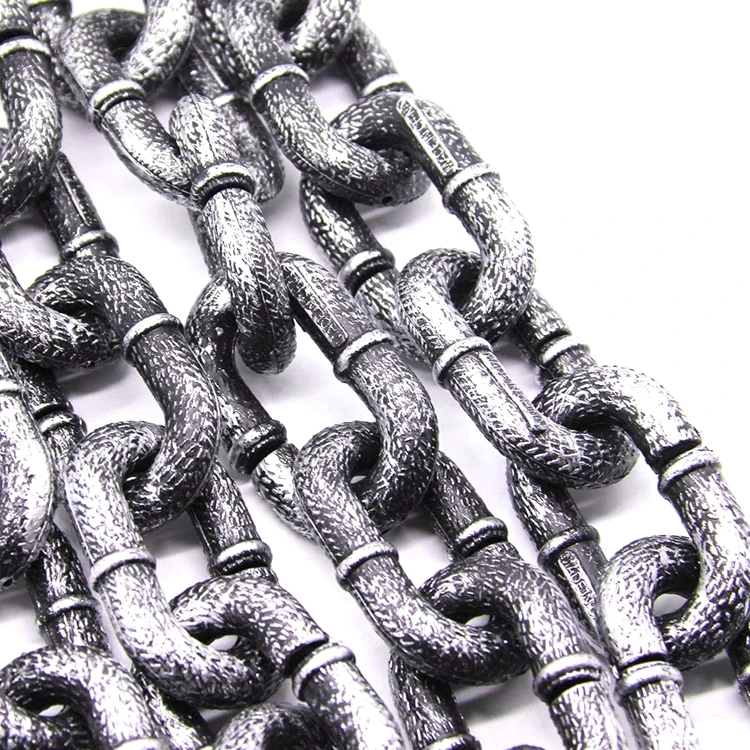 
Manufacturer Handcuffs Costume Props Decoration 6 Feet Halloween Plastic Chains Props Toy for Costume Party 