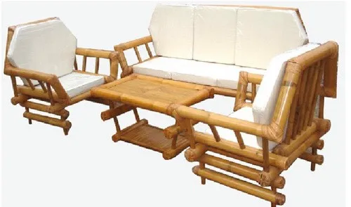 
New Bamboo Sofa/ Bamboo Seat Wholesale Lowest Price Top Quality for decor living room from Viet Nam distributor 