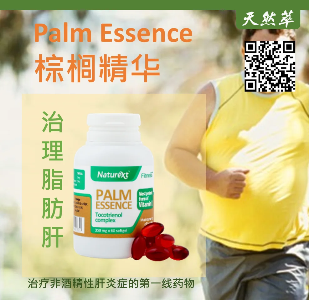 
High Potency Natural Vitamin E and Antioxidant Herbal Supplement Palm Essence from Naturext Singapore 