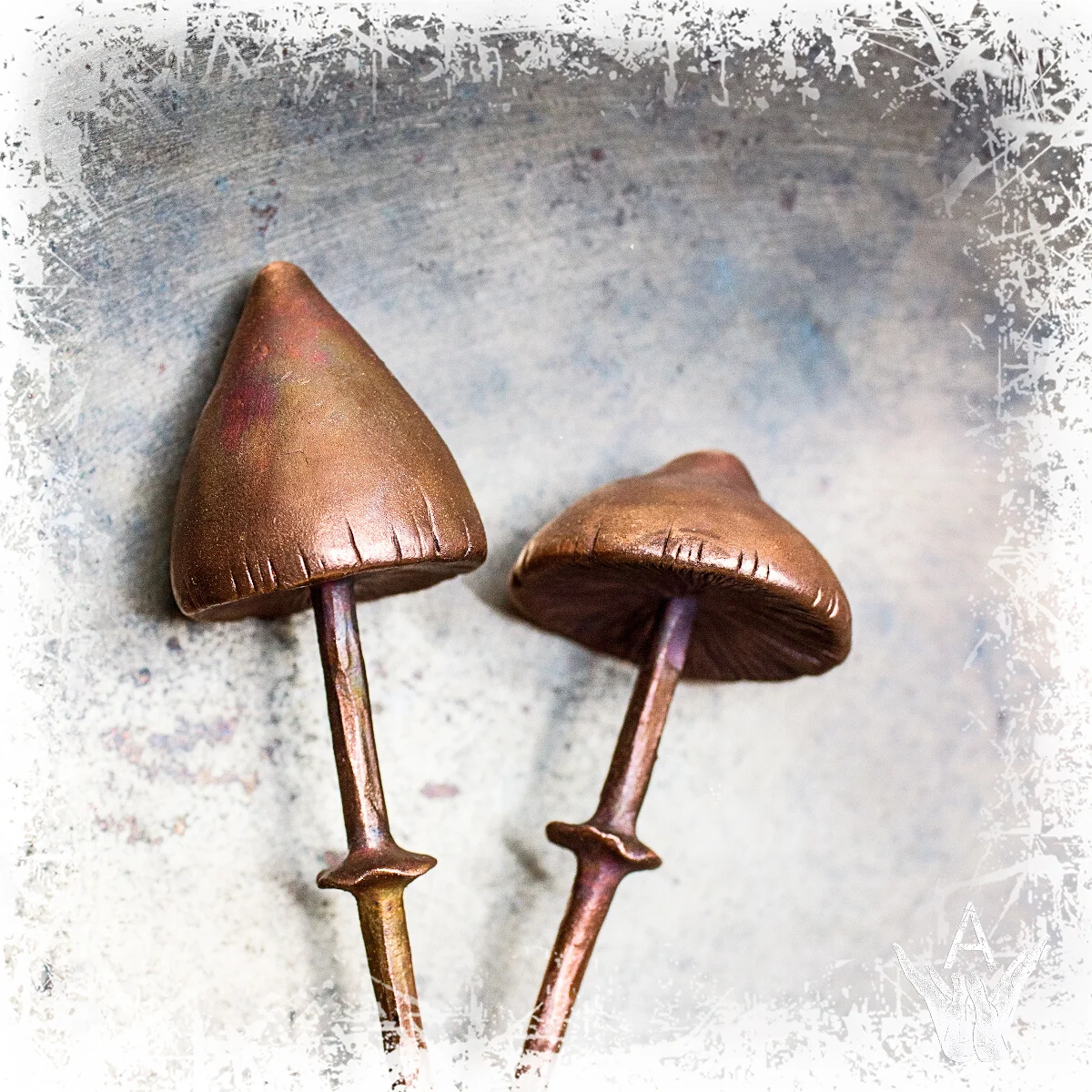 Изготовленный На Заказ Металл абстракция Деревянный Гриб скульптура для украшения сада приготовления пищи на воздухе декоративно-прикладного искусства гриб вакуумно