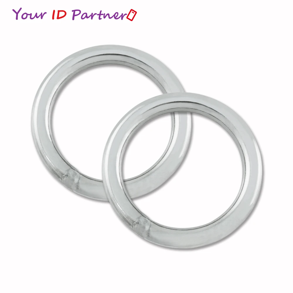 Circle Type Inner Size 28.9mm 304 316 Closed Round Shape Metal Rings Bag Parts Welding Seamless Stainless Steel O Ring