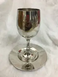 Jewish Giftware Design Pewter Kiddush Cup Religious handicraft Cup with a Star of David Engraved at wholesale price from India