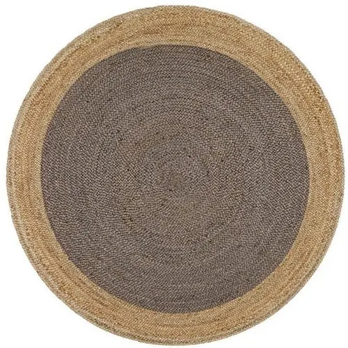 Лидер продаж красивый индийский ковер из джутовой ткани ручной работы Плетеный двусторонний диаметром 3 фута