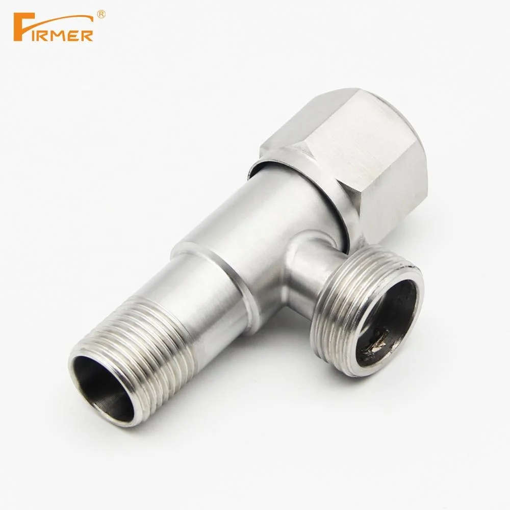 Firmer 304 Stainless Steel Angle Valve Hot Sell 6 Years Quality Guarantee Mixer Water Switch Angle Valve