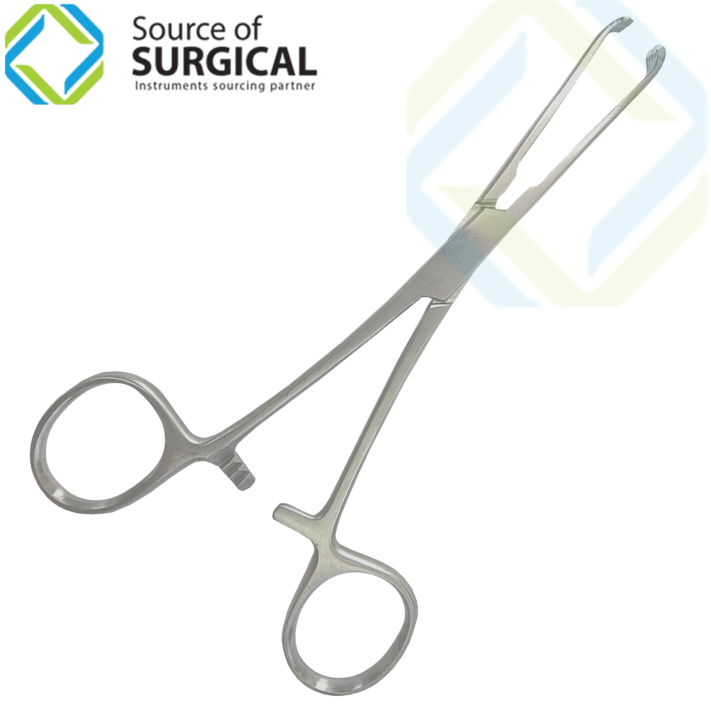 Пинцет для салфеток Allis 4X5 зубцов