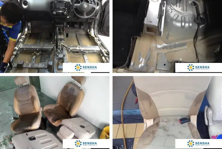 car fabric and plastic cleaner ROOM CLEAN (high concentrated) 20L car interior cleaning by SENSHA