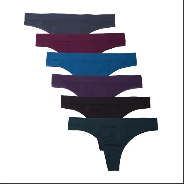 Custom OEM Ladies Sexy Thong Underwear Women Cotton Hot Embroidery Panty For Girls From Bangladesh