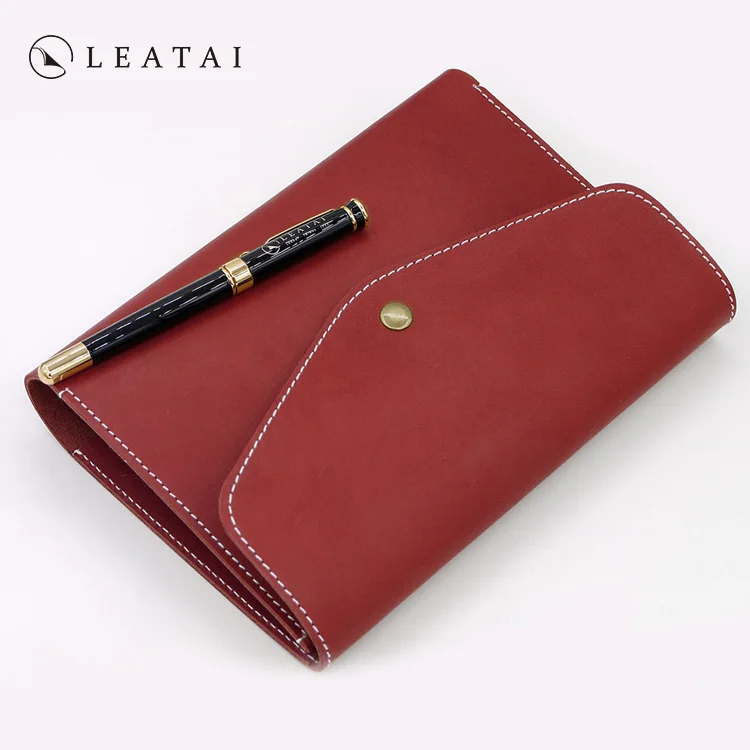 Дневник из натуральной коровьей кожи, деловой блокнот