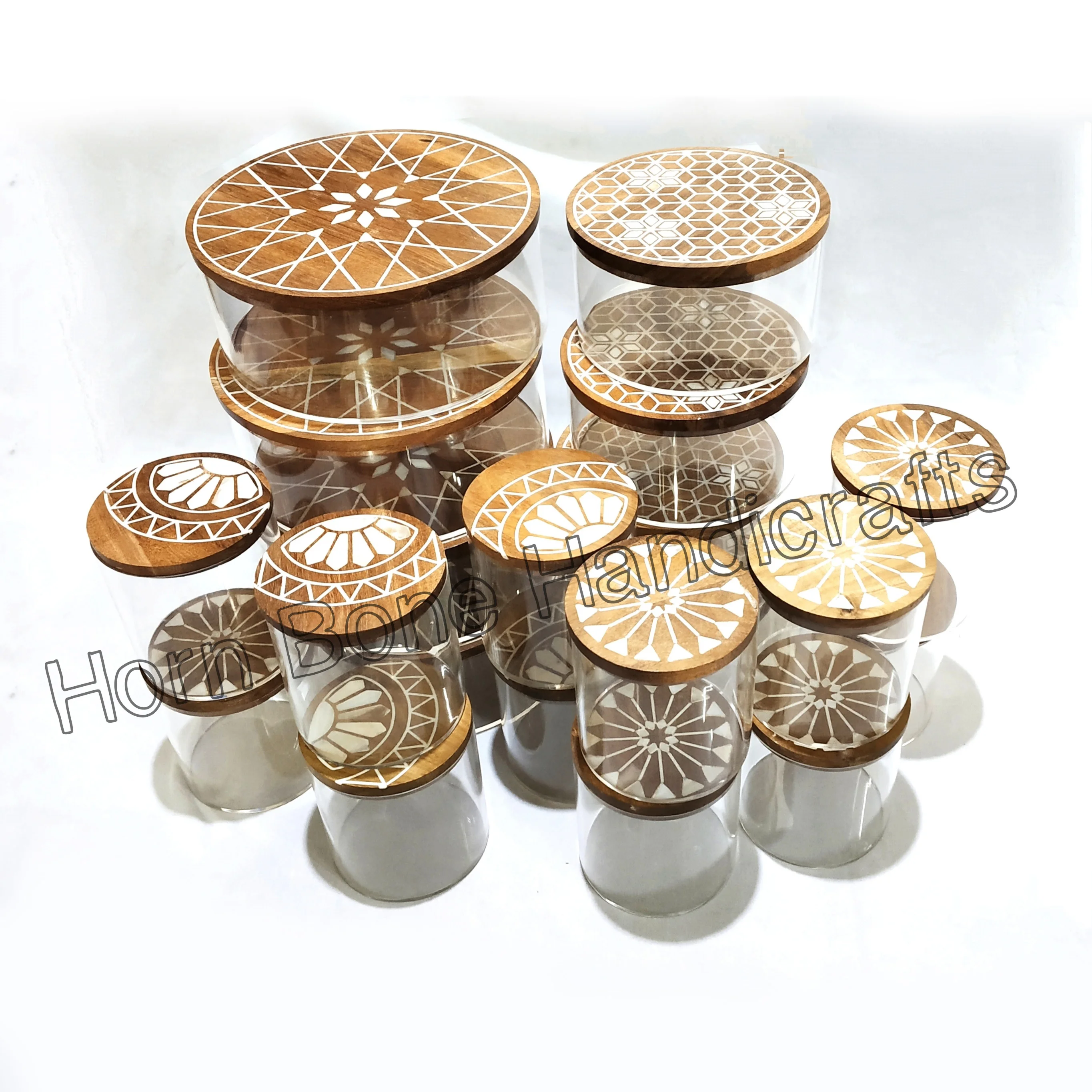 Hot Selling Indian Handmade Acacia Wood Dry Fruits Box Storage Box for Multi Purpose Use Handcrafted Wooden Dry Fruit & Nut Box