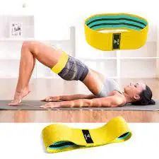 Тканевые эластичные ленты для упражнений на бедра хлопковые ягодиц приседаний фитнес-резинки клейкая петля