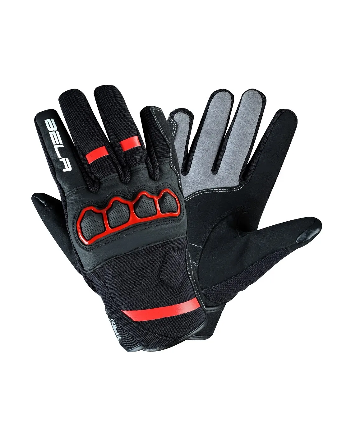 BMX Motorbike Gloves Winter Leather Protection MX Racing Gloves Touch screen capable finger and thumb