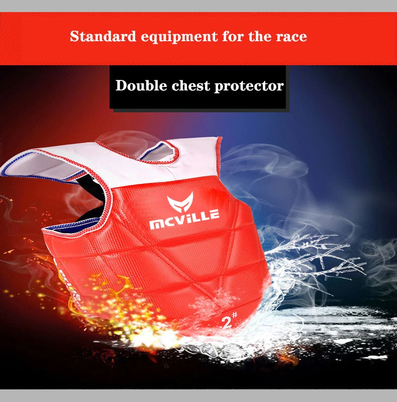 Taekwondo Five-piece Set Helmet Armor Kickboxing Guantes De Boxeo Boxing Glove Capacete Taekwondo Equipment Head Protector Spats