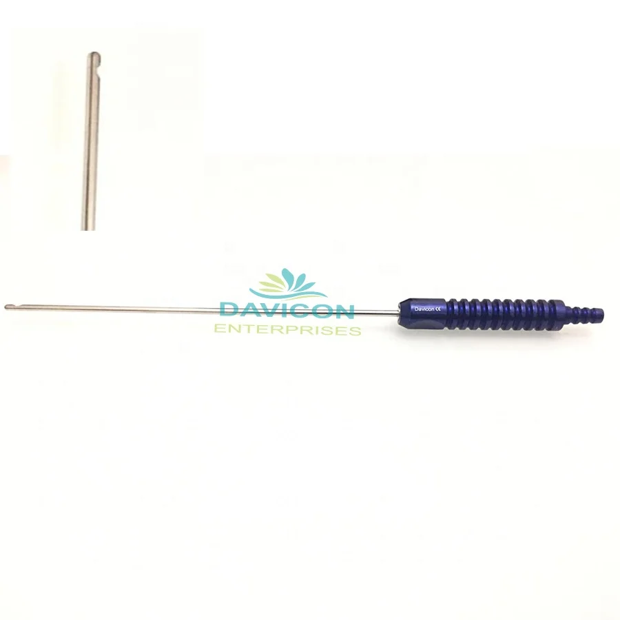 Stainless Steel LUER LOCK CANNULA With Handle | Luer Lock Blunt Tip Cannula By DAVICON ENTERPRISES