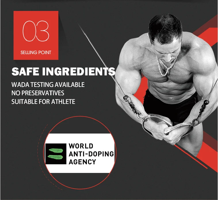 
World Anti-Doping Agency Certified No Doping mass gainer whey protein 