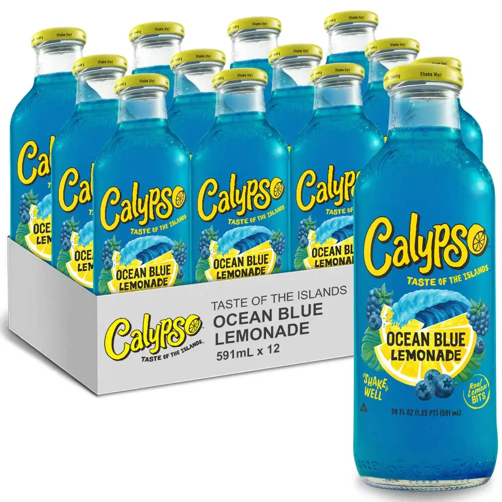 Calypso Grapeberry Lemonade 473ml Carbonated Drinks from US;1945 Normal 0.2 L Chocolate,fruity B