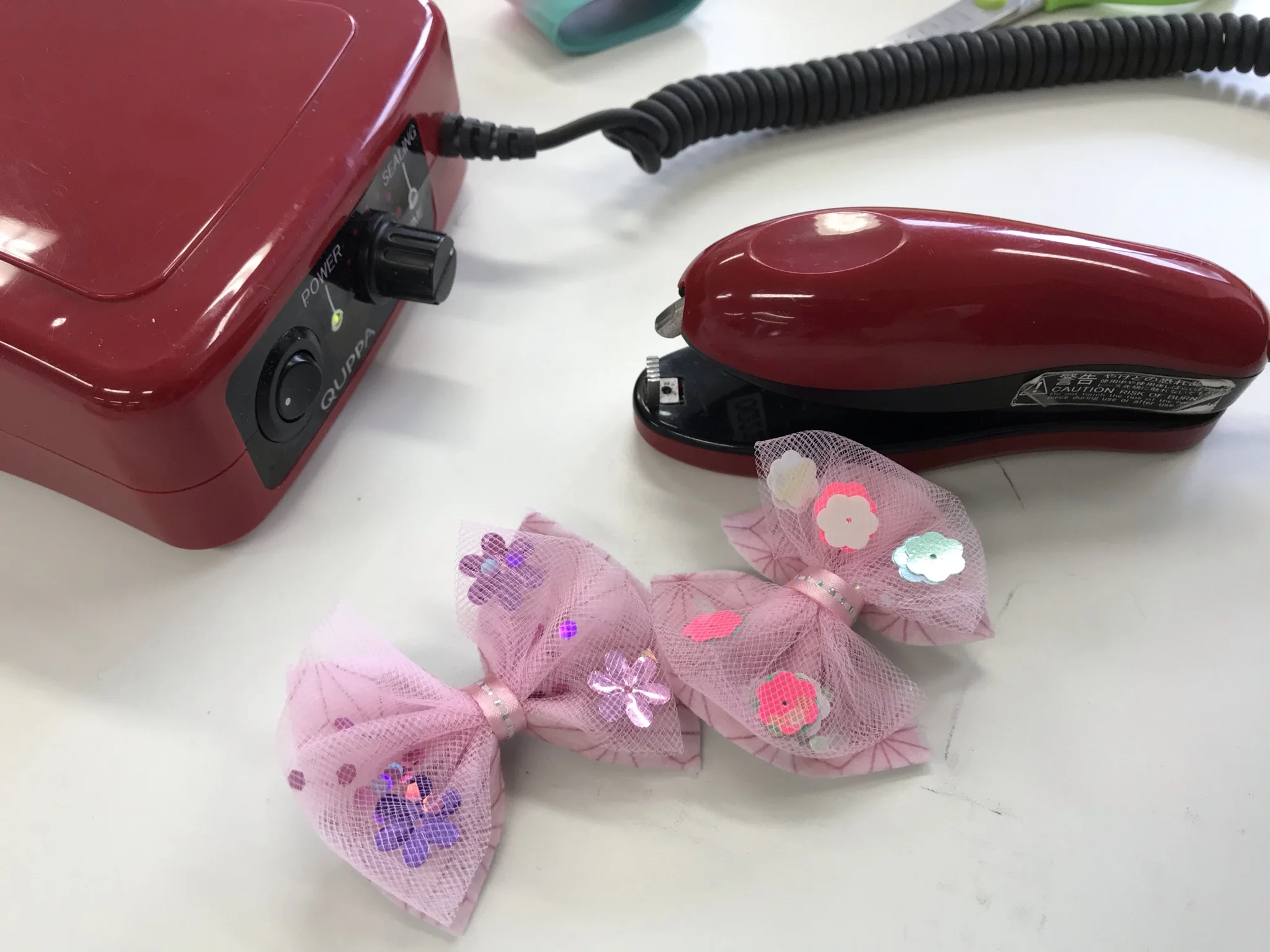 Ultrasonic point sealer QUPPA/QP-01 gift Crafts Ribbon Handcraft