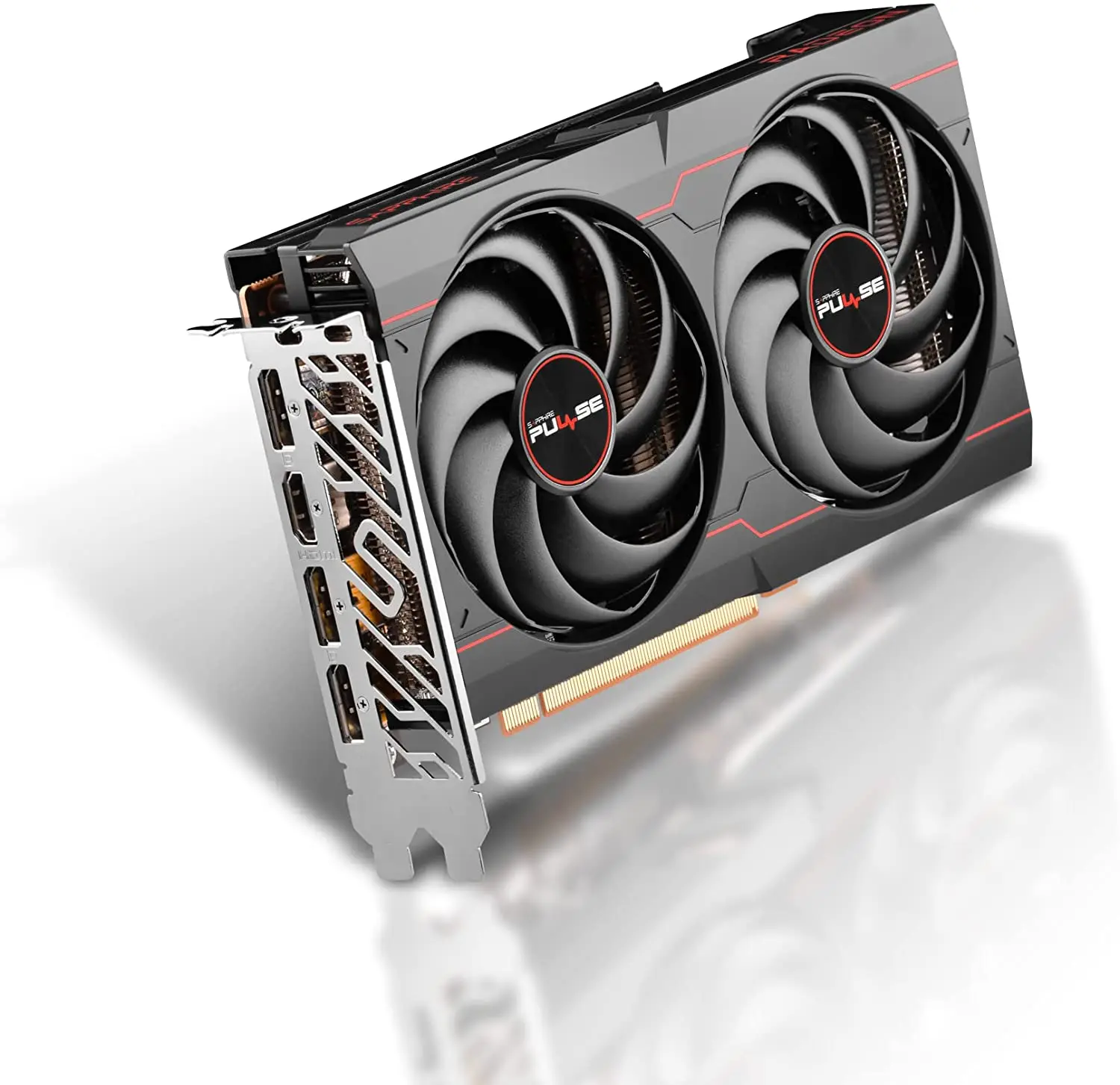Hot selling 2021 Sapphire Technology Pulse AMD Radeon RX 6600 Gaming Graphics Card with 8GB GDDR6, AMD RDNA 2, (11310-01-20G)