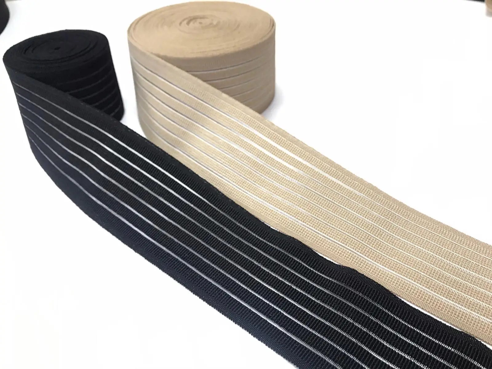 
ELASTIC BANDAGE FISH SILK BACK BELT FABRIC POLYESTER BREATHABLE MESH 