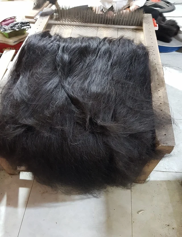 vietnamese non remy black hair best quality, strong, silk, no nits,