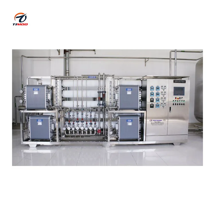Electromigration Desalination  ro  EDI System demineralized water treatment plant