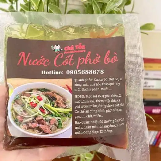 International Standards Manufacture Authentic Beef Pho broth/Chicken Pho broth for Pho noodle dishes