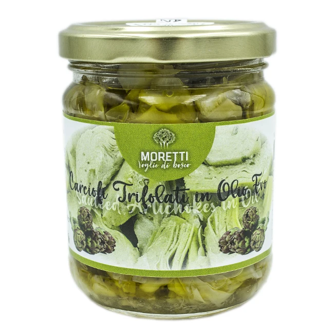 Высшее качество сохнущие артишоки с Экстра необработанным оливковым маслом петрушкой и чесноком 170 г Сделано в Италии консервированные овощи пищевые