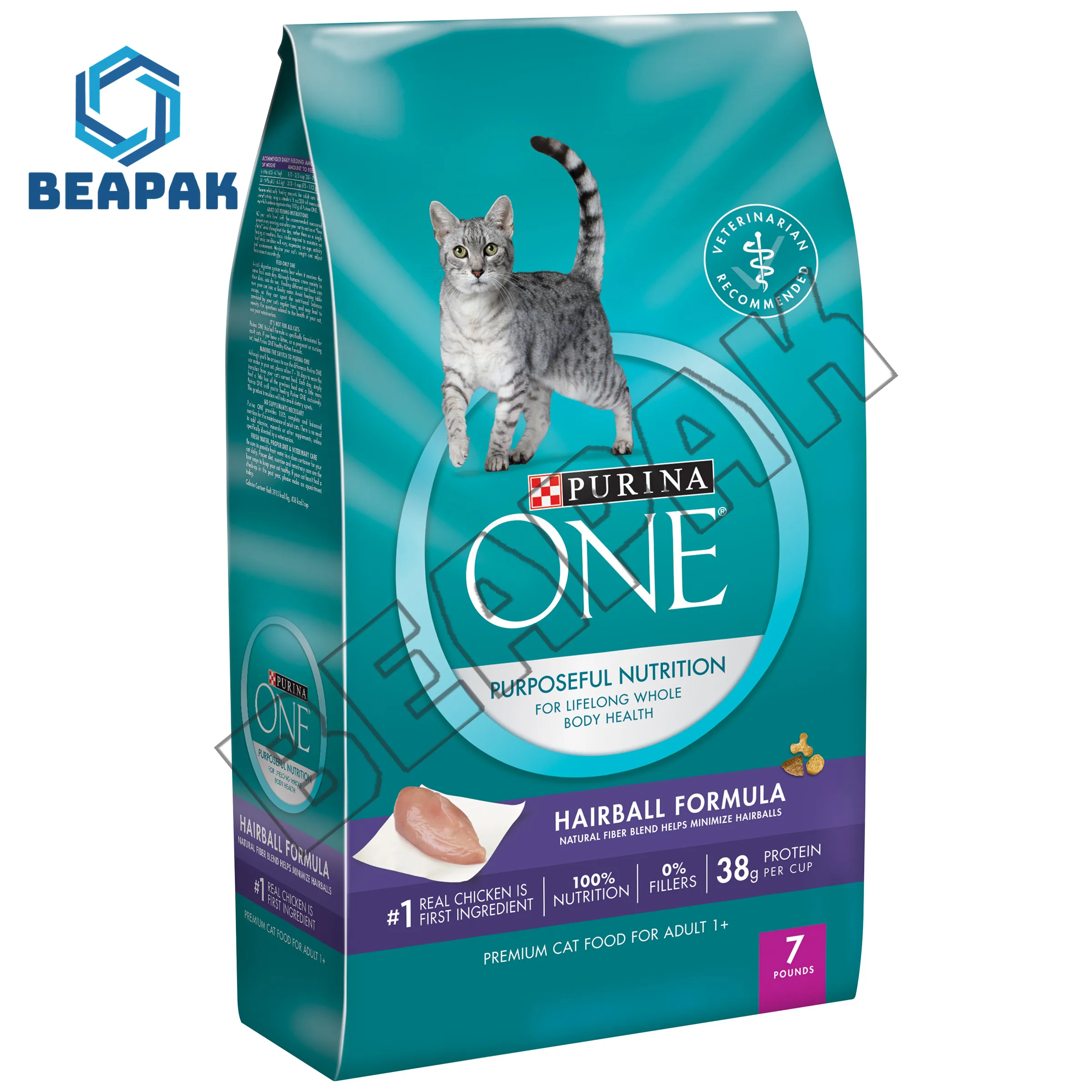 Custom 10kg 15kg 20kg Eco Friendly Resealable Zipper Pla Pbat Biodegradable Plastic Treats Feed Food Packaging Pet Dog Snack Bag