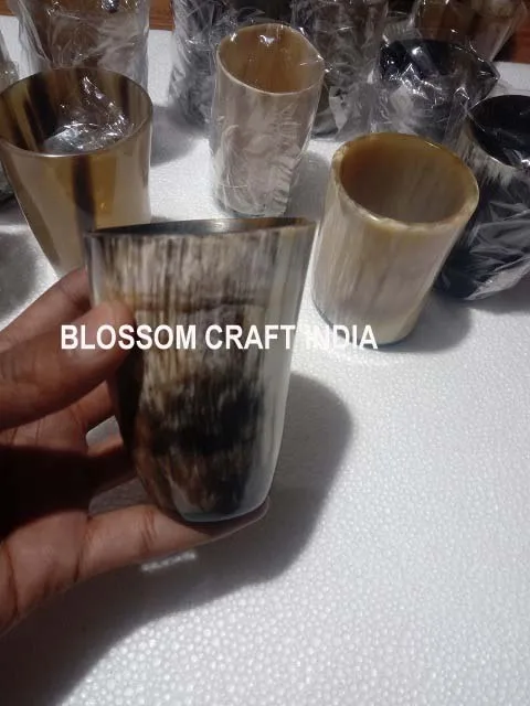  Сделанные на заказ Короткие/длинные стеклянные чашки из буйвола