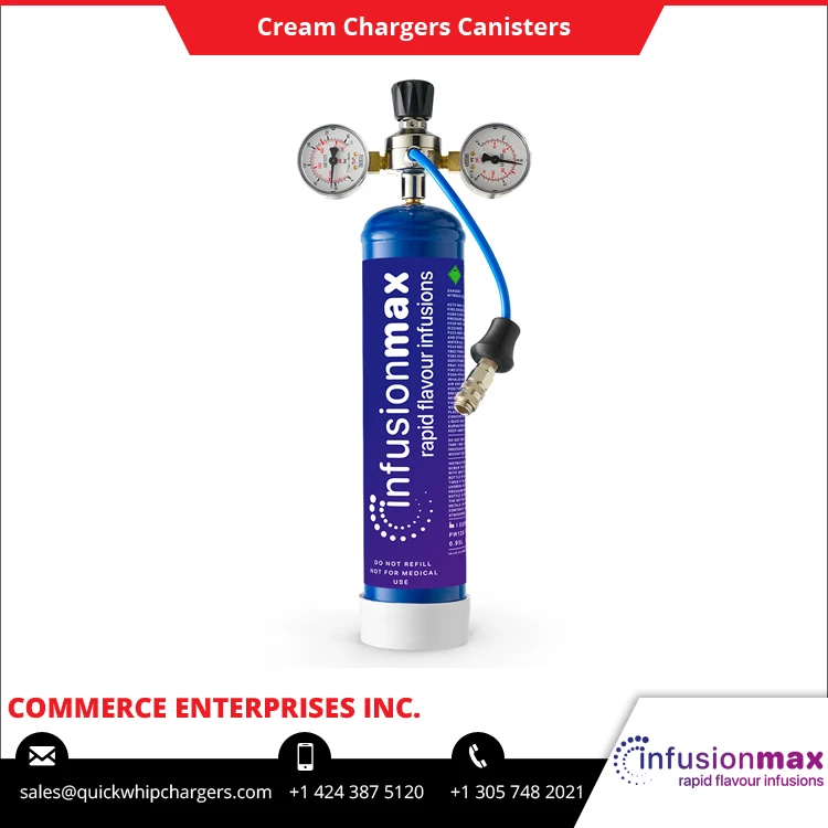 Wholesale Supply Good Quality N2O Cream Charger Canister from Genuine Supplier