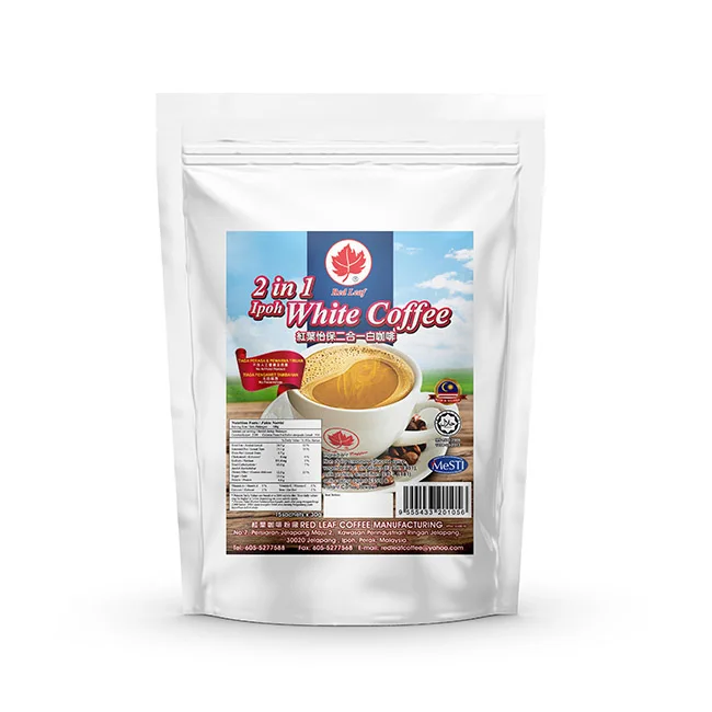 High Recommended Good Quality 2 in 1 Instant Coffee No Sugar Premix Coffee with Bitter Taste Product of Malaysia