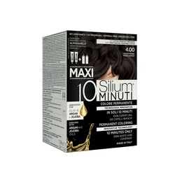 Made in Italy hight quality maxi 10 minutes ammonia free intense chestnut permanent hair dye cream color kit