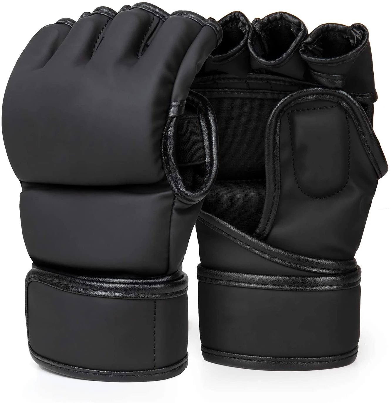 Wholesale Muay Thai Sand Bag UFC MMA Half finger Gloves Boxing Gloves real cowhide leather mma gloves pakistan