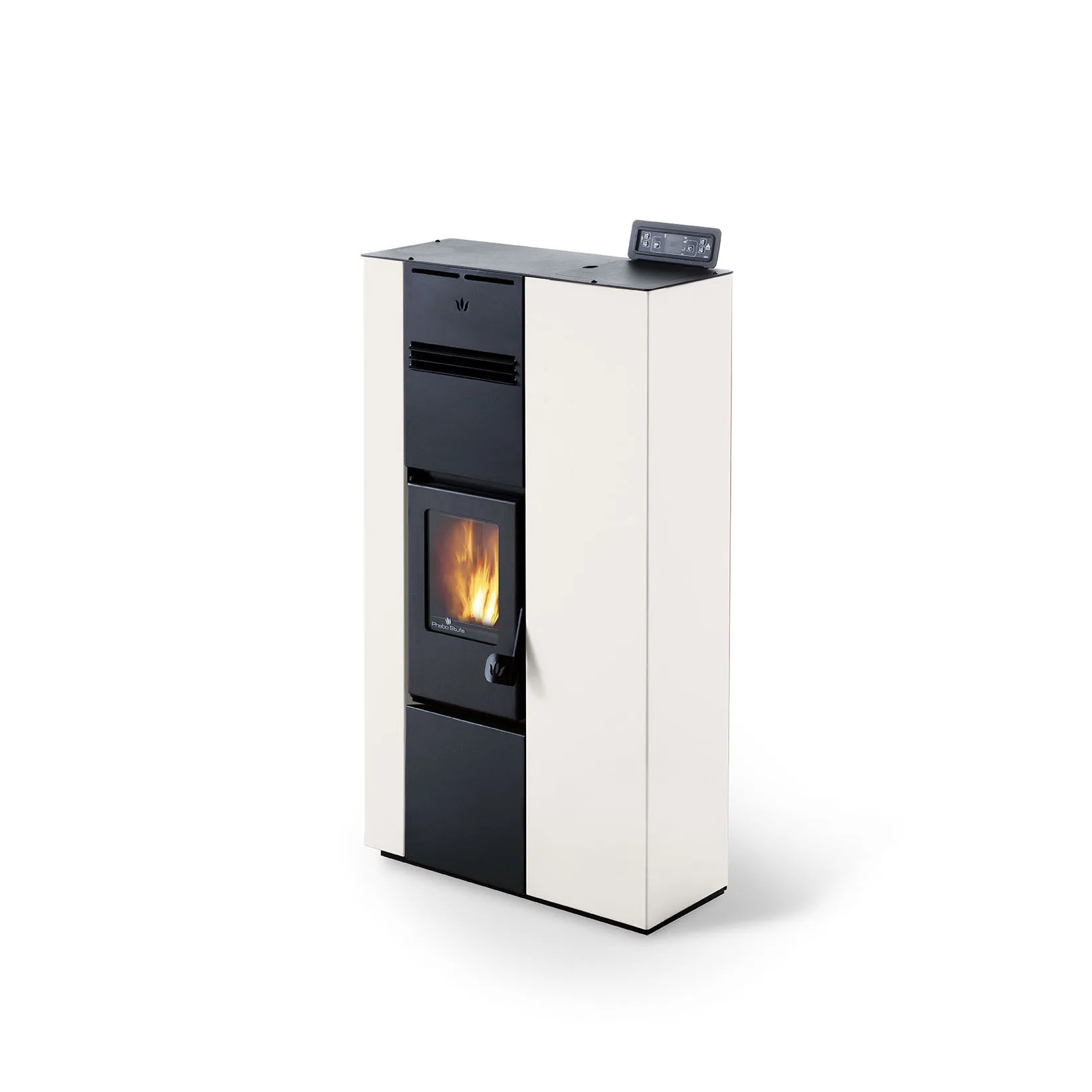 
Top Quality Made in Italy OEM Compact Portable Pellet stove Fenice 9 kw - White 