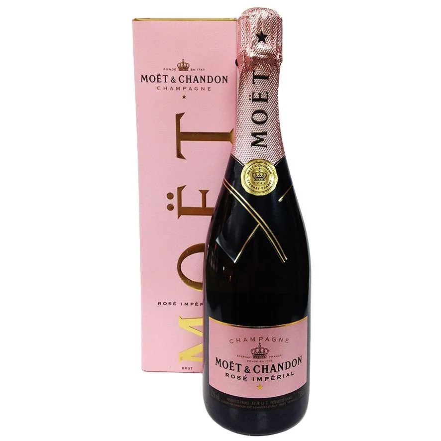 Персиковое шампанское Moet & Chandon Brut 6x750 мл 12.5%