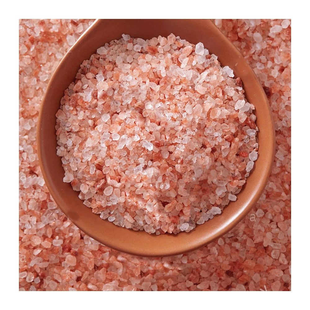 Coarse Grain Fine Mesh Himalayan Rock Salt Block Dark Pink Salt Powder Pink Edible Salt