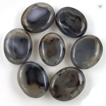 Dendrite Agate Palm Stone