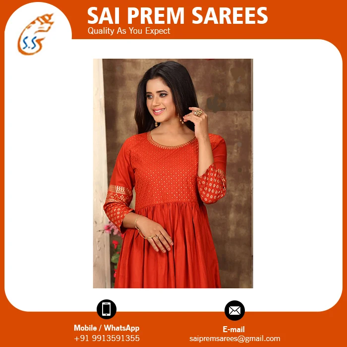 Лучшая Эксклюзивная коллекция длинного платья Reyon с последовательной работой и дупаттой по оптовой цене