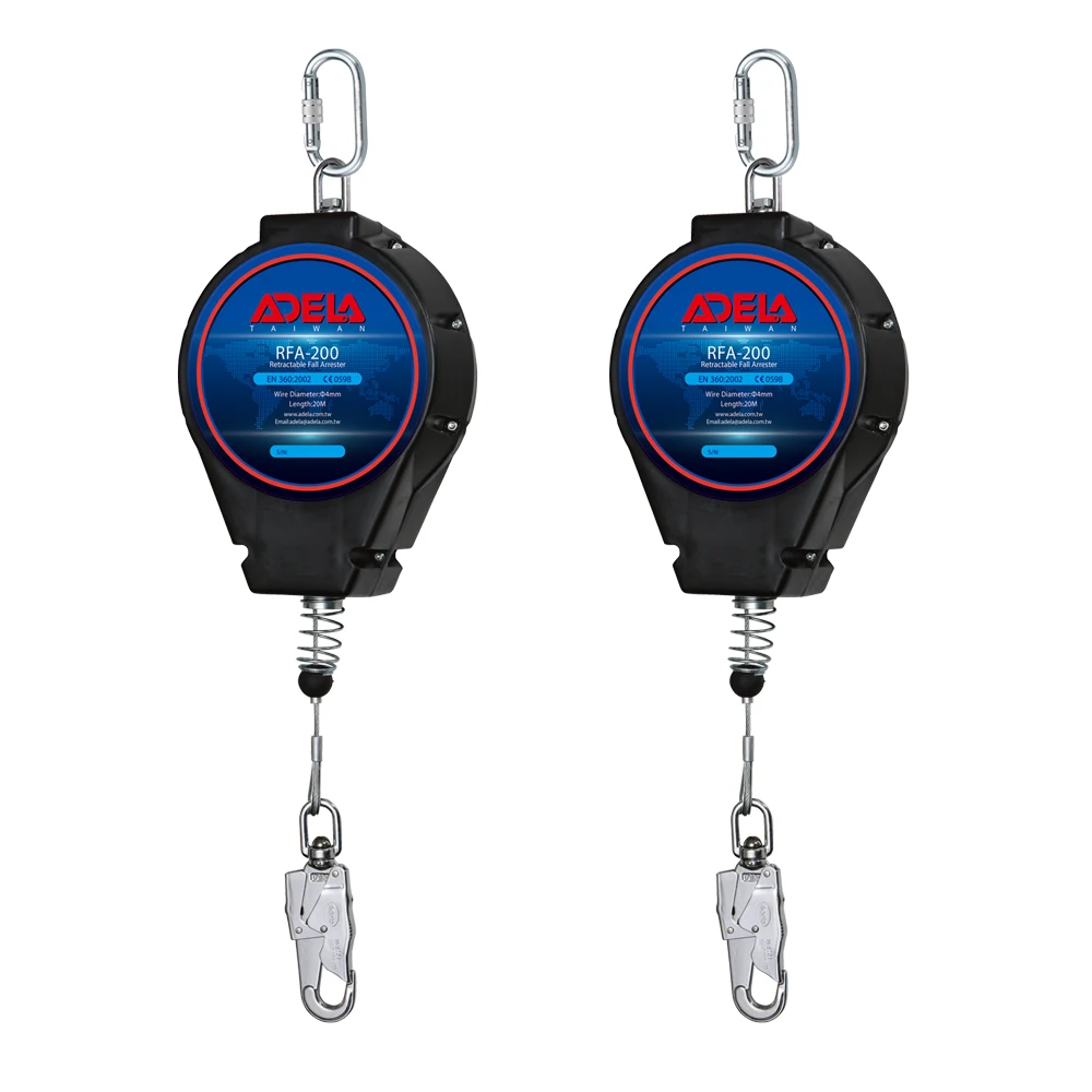 Retractable Type Fall Arrester For Work At Heights