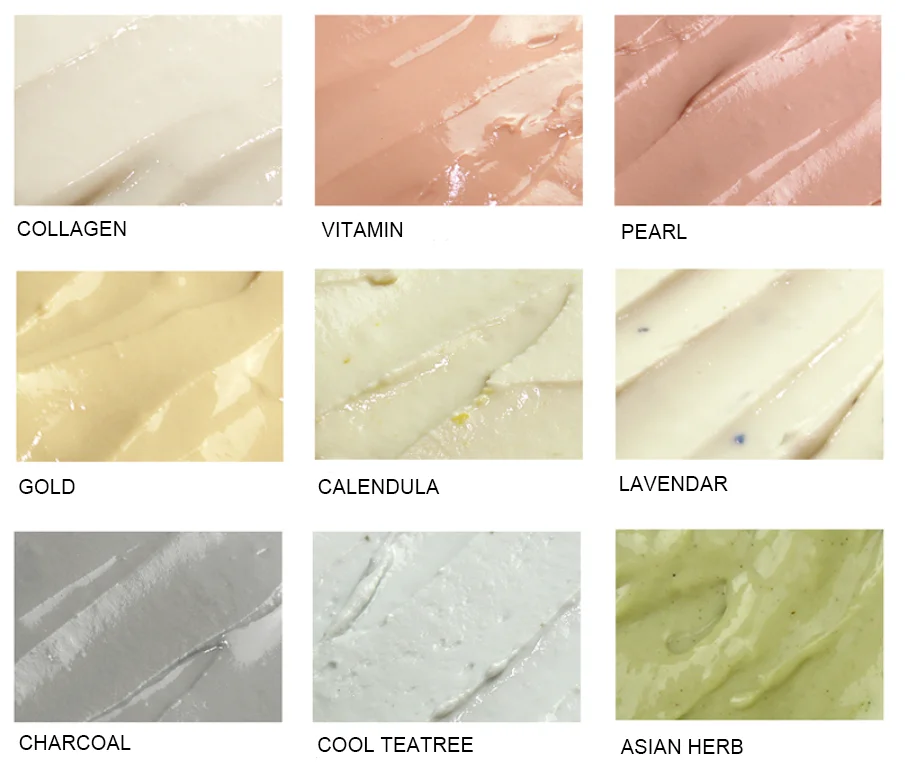 Korea OEM ODM Hydrojelly powder Korean SPA Face mask Peel Off rubber jelly mask