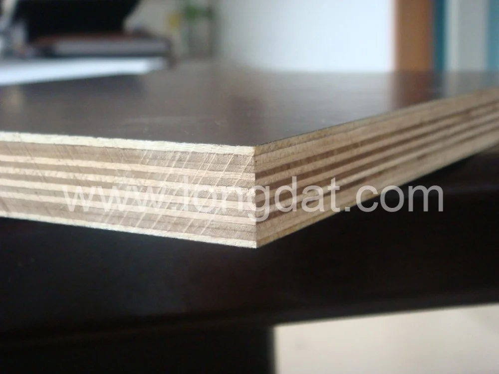 Viet Nam recycle core construction 1220*2440mm 12mm 15mm 18mm shuttering film faced plywoods