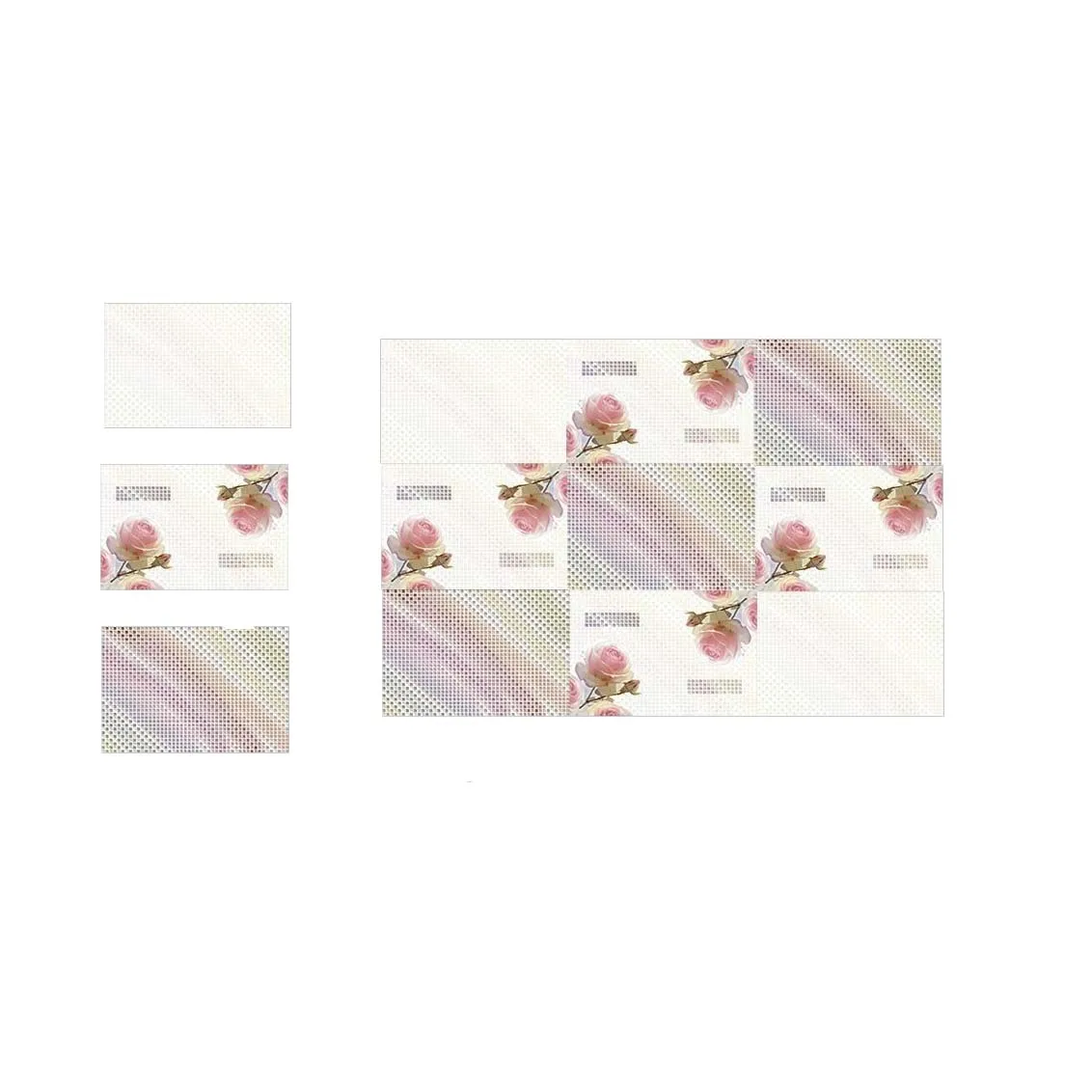 250x375 мм 3d мультяшный дизайн декоративная цифровая настенная плитка специально для детской спальни