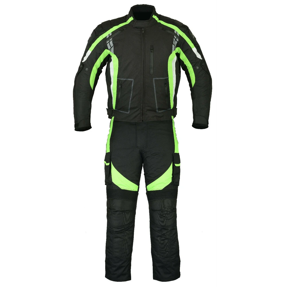 Latest Design Textile Motorcycle Suit Motorbike Cordura Jacket and Pant Motorcycle Racing Motorbike Suit