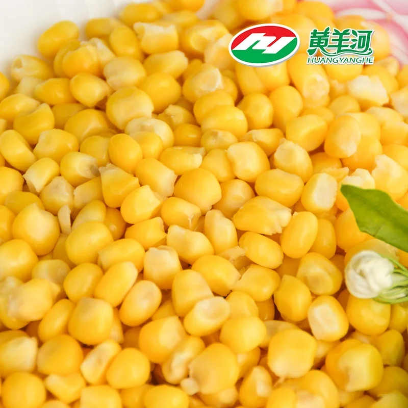 Whole Style and IQF Freezing Process sweet corn kernels with high quality