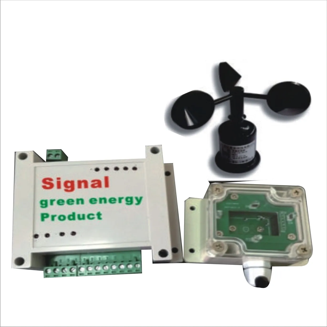 
dual axis sun tracker controller with anemometer 