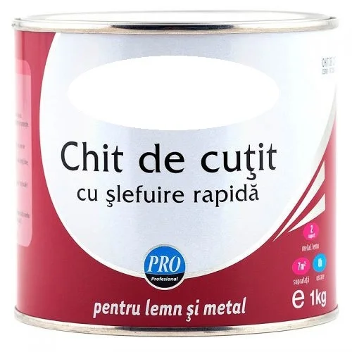 
Knife putty white used for remediation of surface defects obtaining flat surfaces on wood and metal, for interior and exterior 